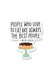 People Who Love to Eat are Always the Best People Julia Child - Apartment 2 stickers