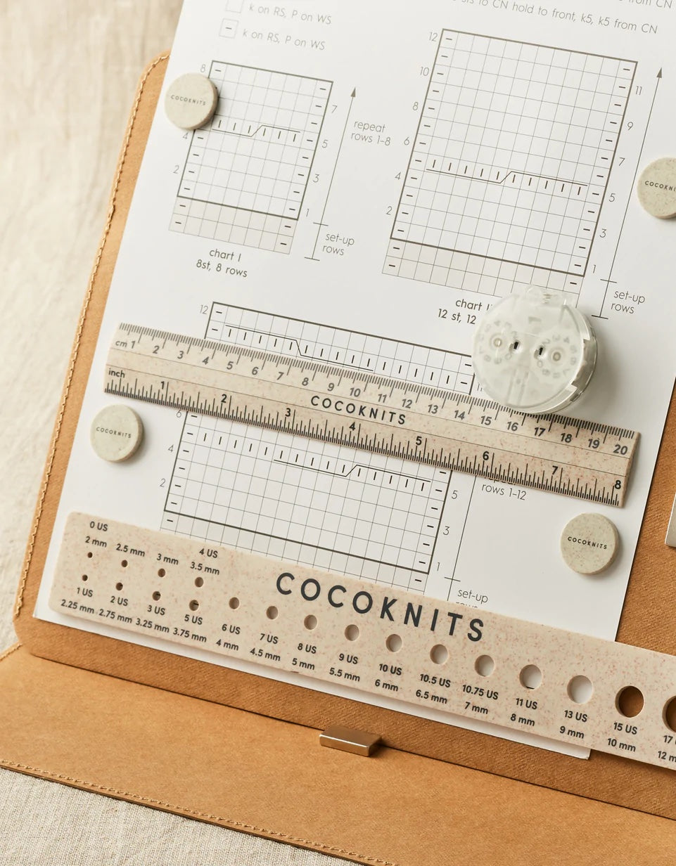 Ruler and Gauge set from CocoKnits