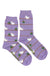 Cat & Plant - Mismatched Women's Socks