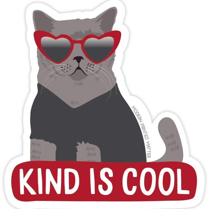 Kind is Cool - Stickers from Modern Printed Matter