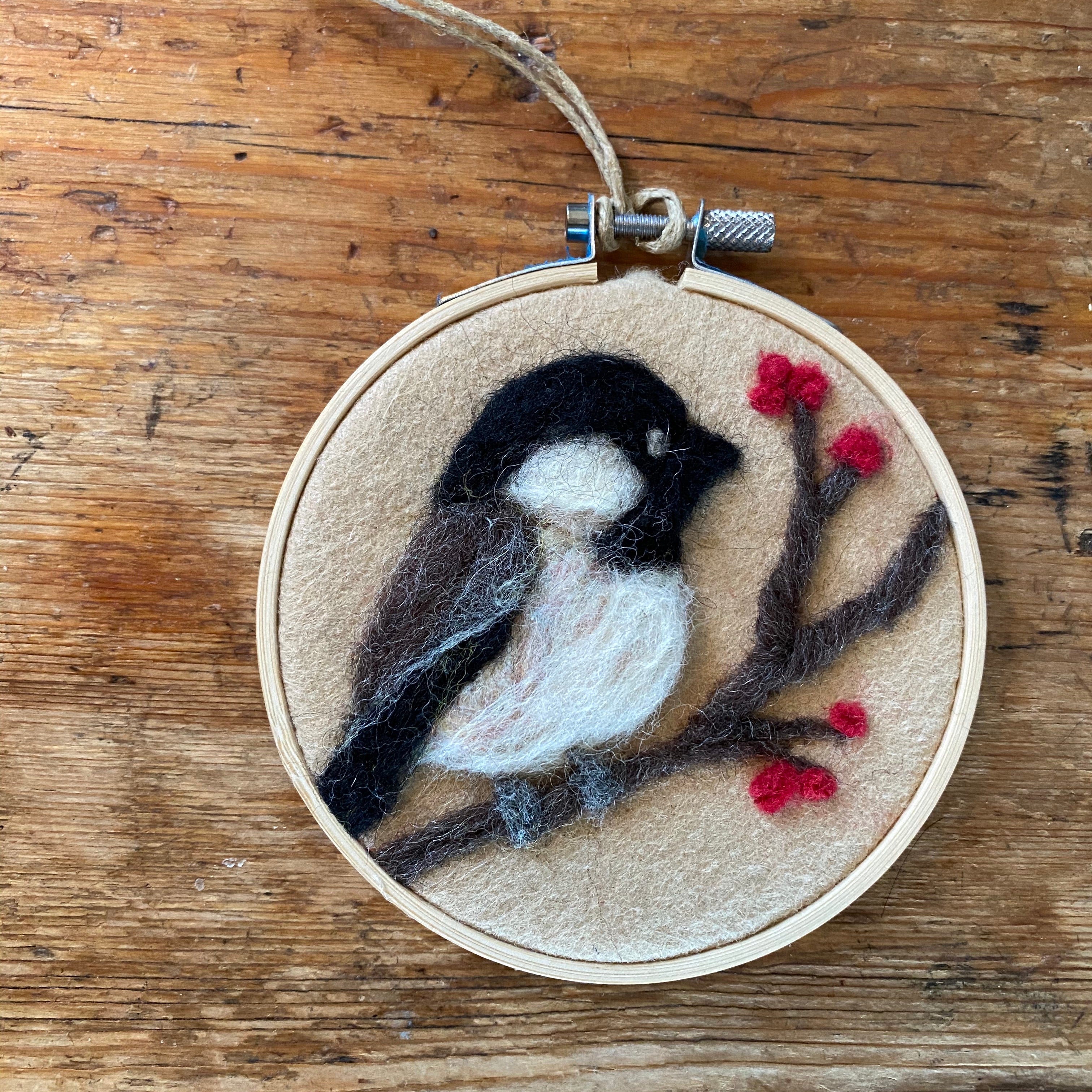 Mini Chickadee Ornament Kit - Claire Astra Studios