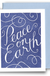 Peace on Earth - Holiday Cards from Just My Type Letterpress